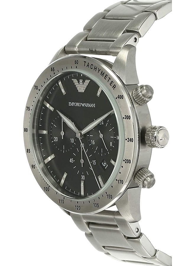 EMPORIO ARMANI Stainless Steel Chronograph Watch AR11241 - Image 3